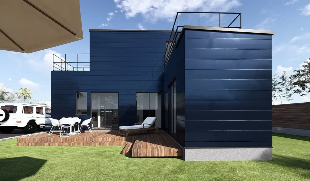 Mobitect x USM 「Modular house」 2027年、世界に先駆けて誕生　融合する建築と家具のモジュール思想。 画像 2