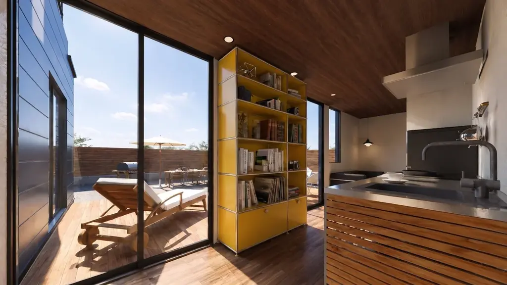 Mobitect x USM 「Modular house」 2027年、世界に先駆けて誕生　融合する建築と家具のモジュール思想。 画像 6