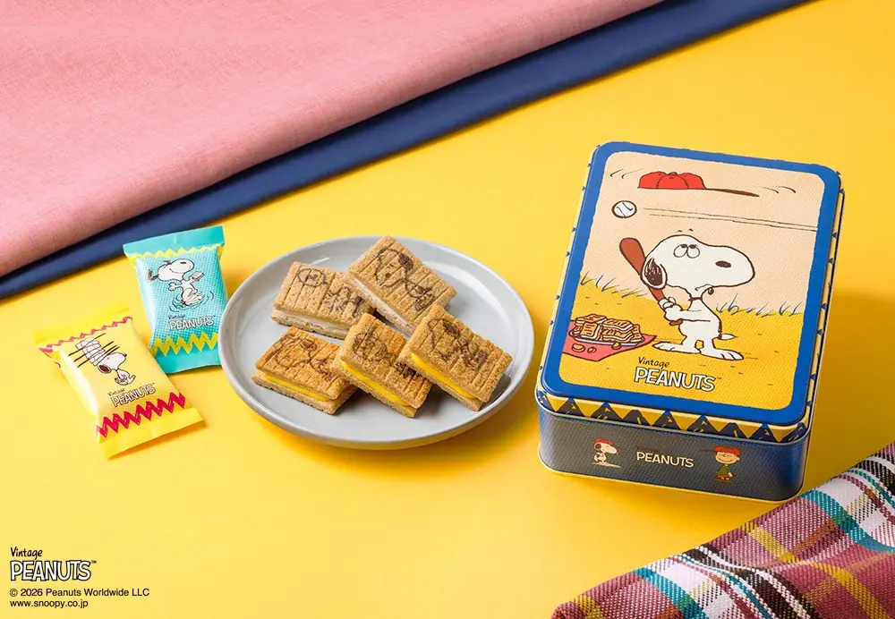 「スヌーピー」テーマの「シュガーバターの木」から、新作“蜜いもキャラメル仕立て”新登場！コーデュロイが主役のオリジナルグッズも続々【コラボ第4弾】 画像 9