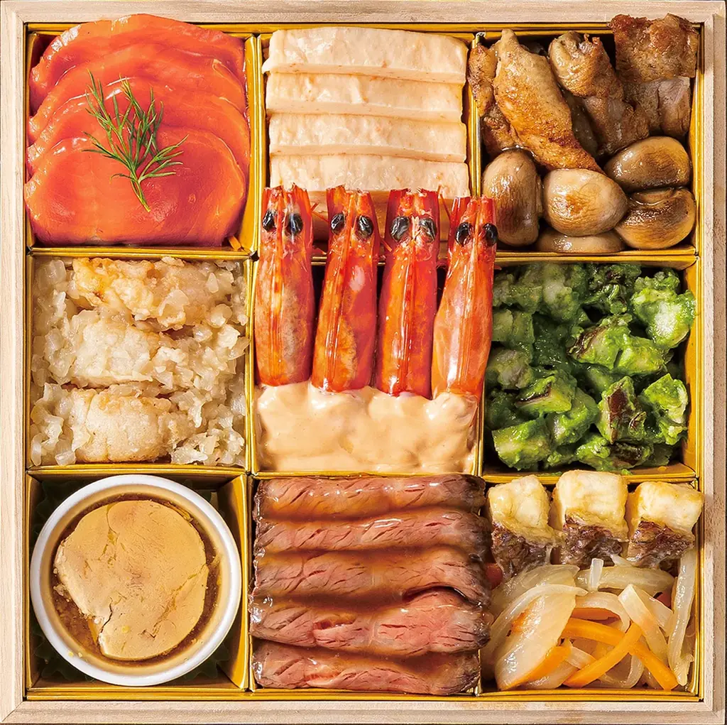 ＜数量限定＞新宿中村屋の料理人が手作り。名物カリー2種付きのおせち【新宿中村屋本店 おせち二段重 「中村屋純印度式カリー・コールマンカリー」付】～2026年9月8日（火）予約受付開始～ 画像 2