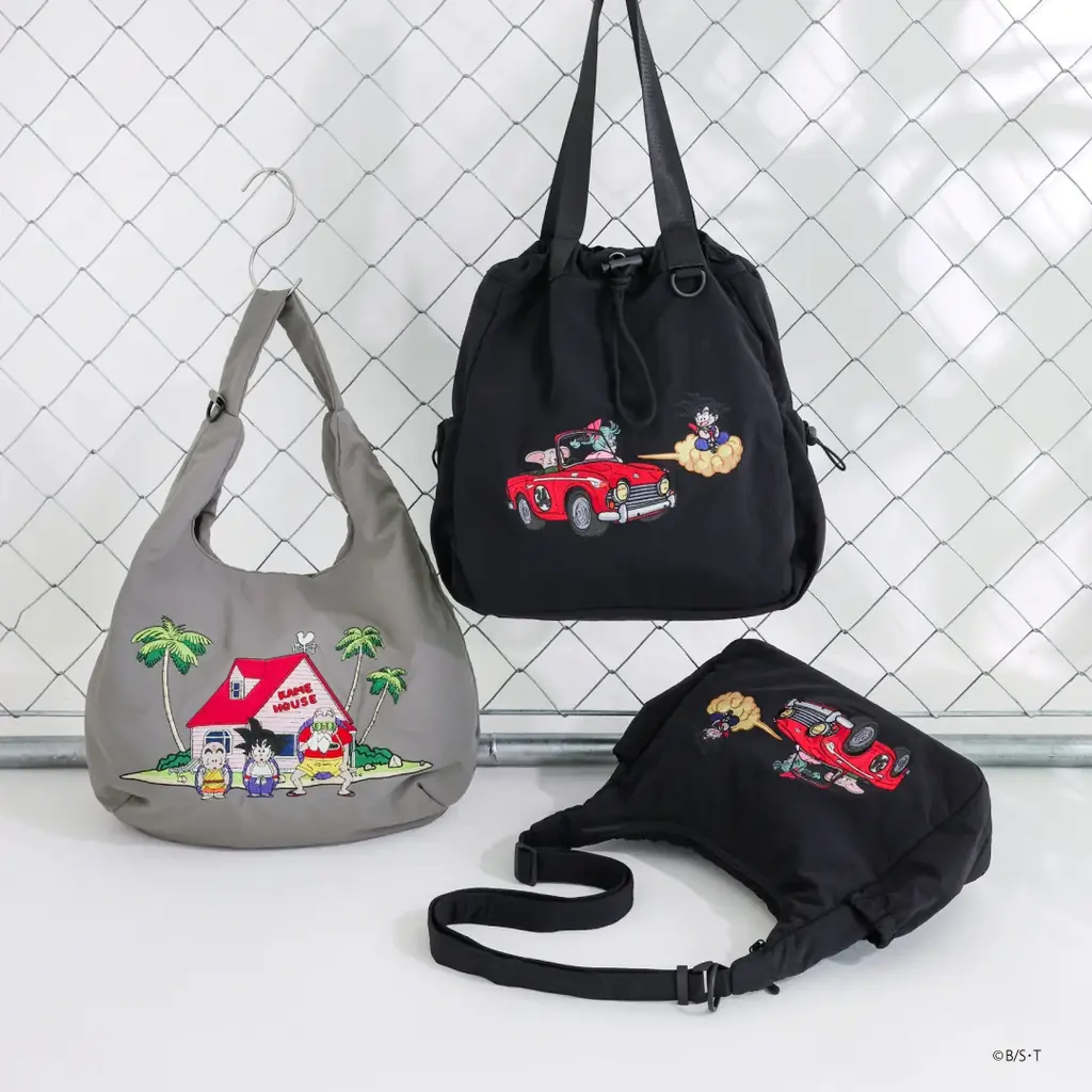 『ドラゴンボール』描き下ろしイラストを使用したバッグ＆スーツケースがサックスバー限定で登場！刺繍と立体加工で作品の世界観を表現。 画像 2