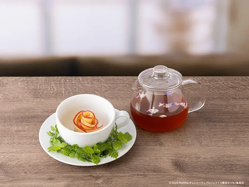 劇場版「チェンソーマン レゼ篇」にも登場するレゼがアルバイトしている「喫茶二道」をイメージした喫茶店が開催決定！「チェンソーマン喫茶」期間限定オープン！！ 画像 14