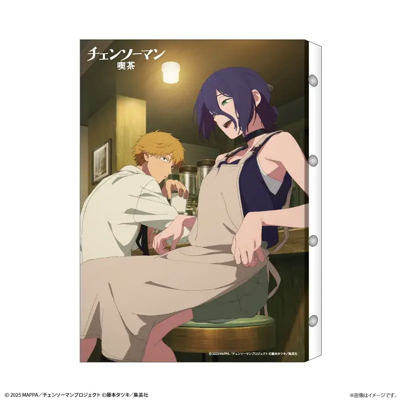 劇場版「チェンソーマン レゼ篇」にも登場するレゼがアルバイトしている「喫茶二道」をイメージした喫茶店が開催決定！「チェンソーマン喫茶」期間限定オープン！！ 画像 26