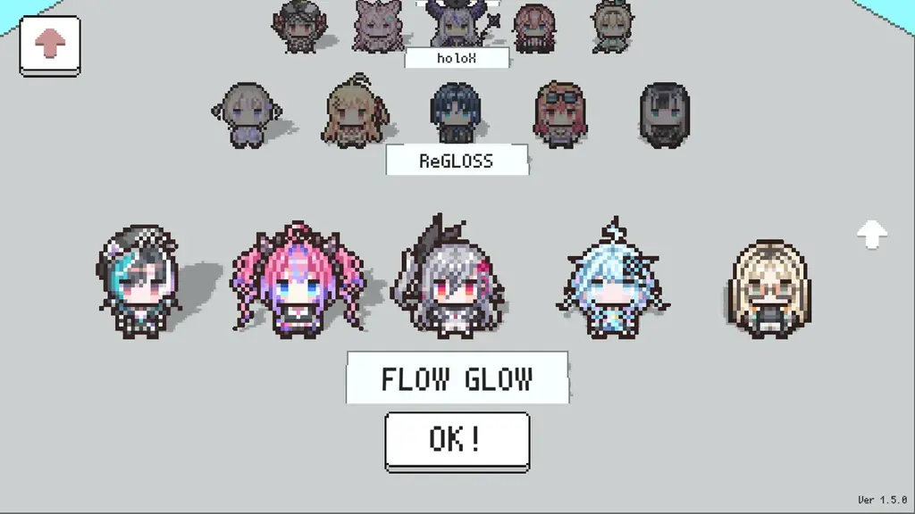 「holo Indie」入館審査クイズゲーム『ホロガード』に「hololive FLOW GLOW」の5