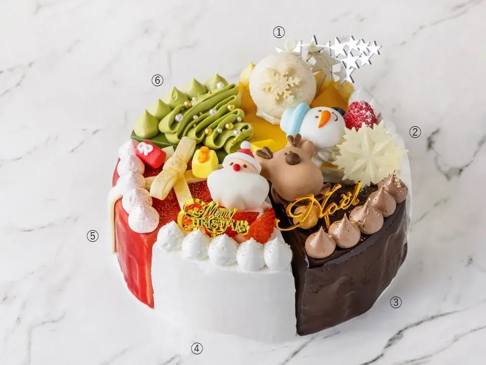 【川越プリンスホテル】「Celebrate & Share」祝う喜び、分かち合う幸せをテーマにご家族や大切な人と囲むクリスマスケーキを販売 画像 4