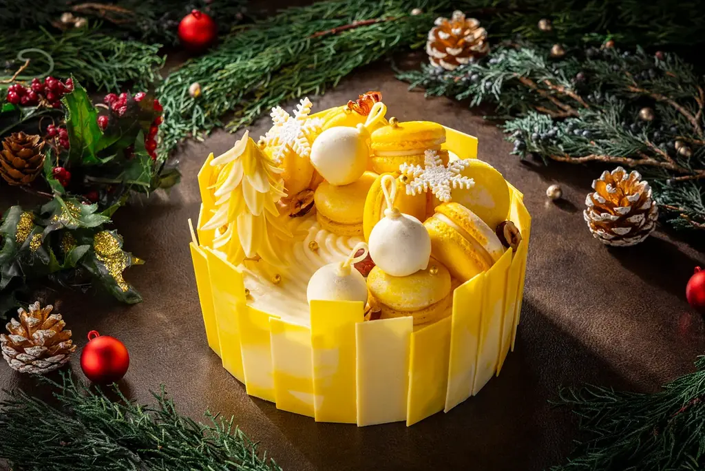 【プルマン東京田町】クリスマスケーキコレクション 2026 黄金に輝く“森”を表現した新作「ラ フォレ ドール」が登場 画像 10