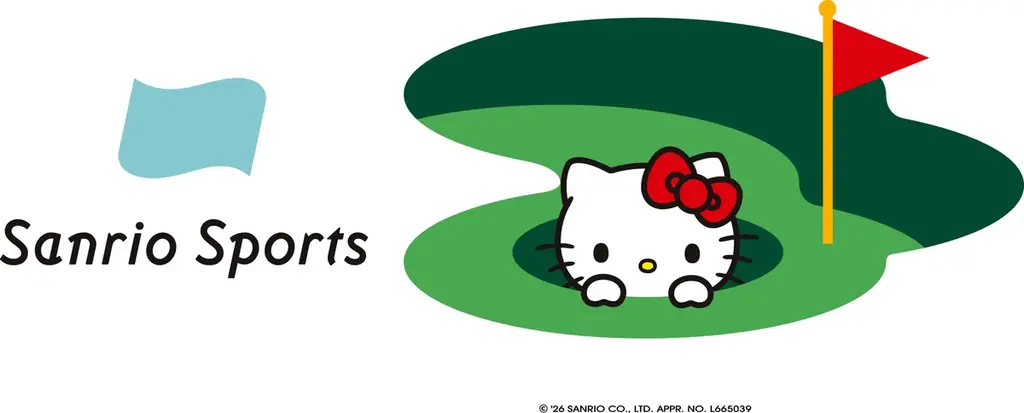 「Sanrio Sports」より、2026年秋冬新作ゴルフウエア&グッズが登場 画像 12