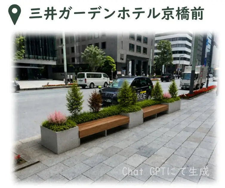 回遊性・滞在性向上に向けた中央通りにおける社会実験 「ひと歩き・ひと休みプロジェクト」実施決定 八重洲・日本橋・京橋エリアにおける休憩や避暑機能のあり方を検証 画像 4