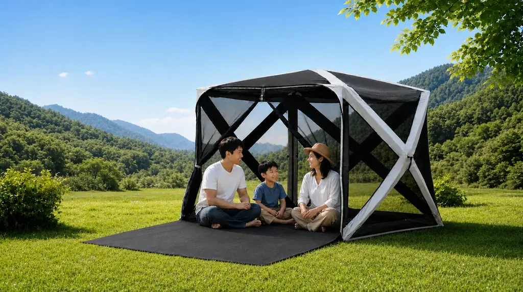 360°パノラマテント登場　楽天スーパーSALEで半額