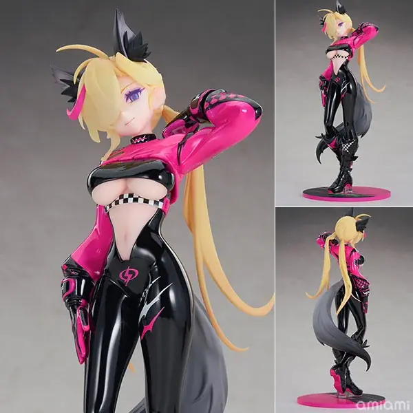 『Muse Dash』より、「リン レーサーver.」のフィギュアが登場。あみあみにて予約受付中。 画像 2