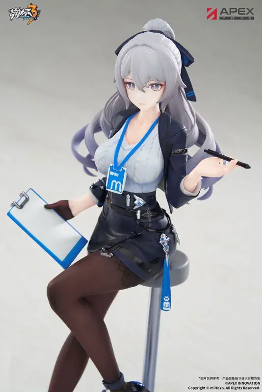 『崩壊3rd』より、「ブローニャ・ザイチク 非凡な態度Ver.」のフィギュアが登場。あみあみにて予約受付中。 画像 4