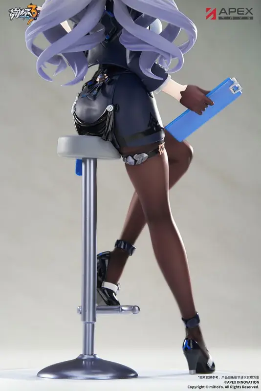 『崩壊3rd』より、「ブローニャ・ザイチク 非凡な態度Ver.」のフィギュアが登場。あみあみにて予約受付中。 画像 5