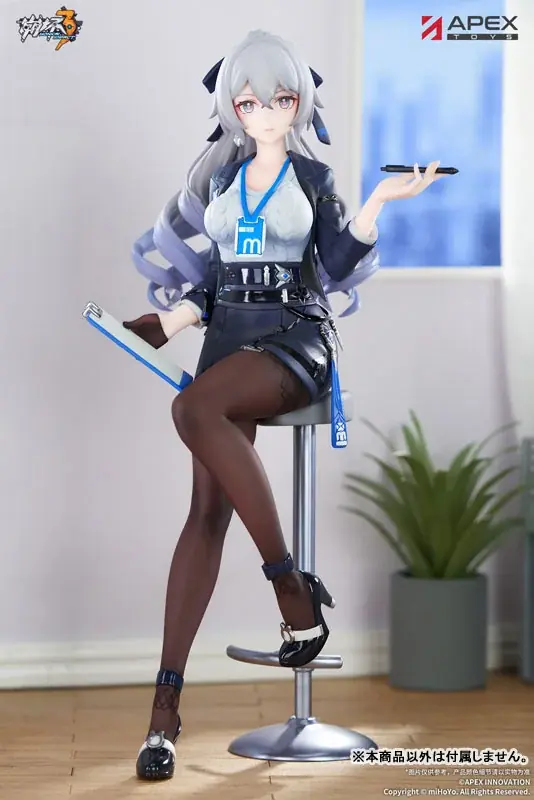 『崩壊3rd』より、「ブローニャ・ザイチク 非凡な態度Ver.」のフィギュアが登場。あみあみにて予約受付中。 画像 6