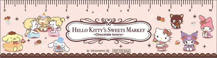 ★『HELLO KITTY’S SWEETS MARKET -Chocolate lovers-』９月18日（金）から開催！ハローキティを中心に約2000種類以上のアイテムが登場！会場限定商品も！！ 画像 30