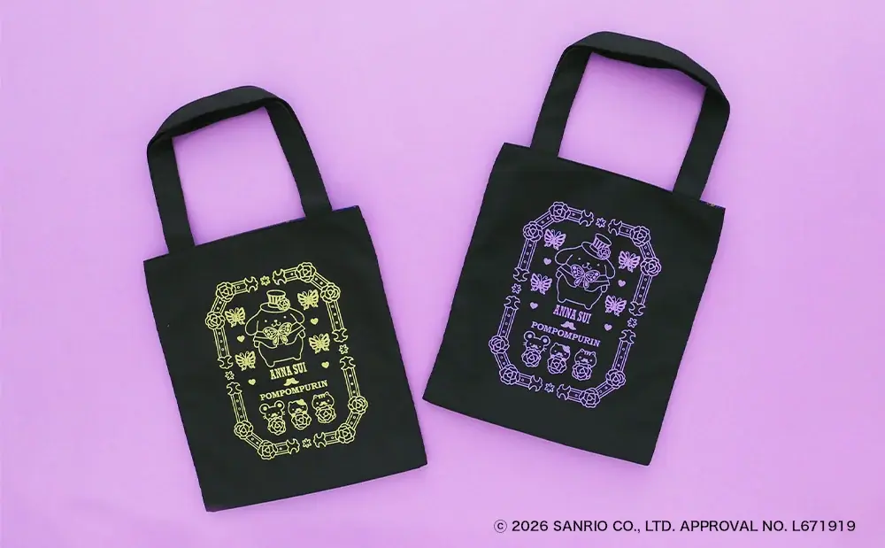 ポムポムプリン、デビュー30周年を記念して、ANNA SUI とのスペシャルコラボレーションアイテムが登場! 画像 11