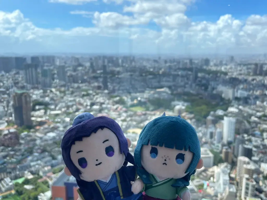 TVアニメ『薬屋のひとりごと』 × 東京シティビュー舞が織りなす幻想の世界 ―天空に響く、舞のしらべ― リピート来場者続出!! 開催1か月の反響レポート 画像 5