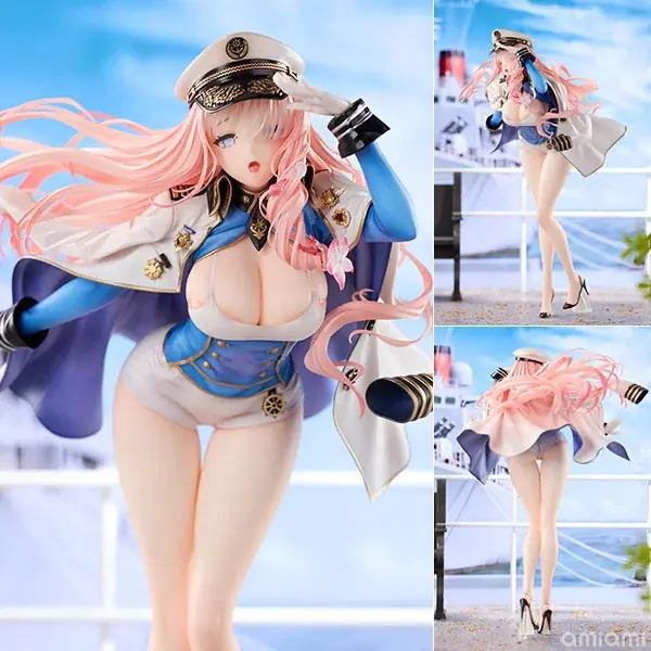 『ブラウンダスト2』より、「海軍隊長 シルヴィア」のフィギュアが登場。あみあみにて予約受付中。 画像 2