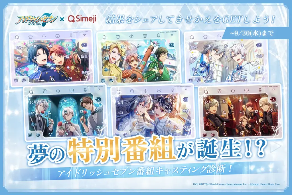 番組キャスティング診断