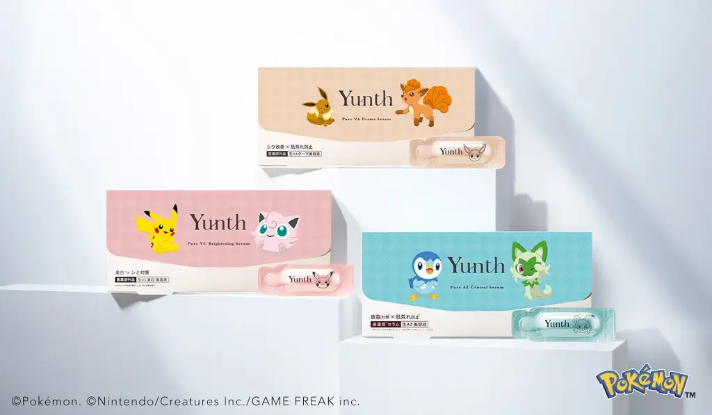 Yunthポケモンコラボ発売