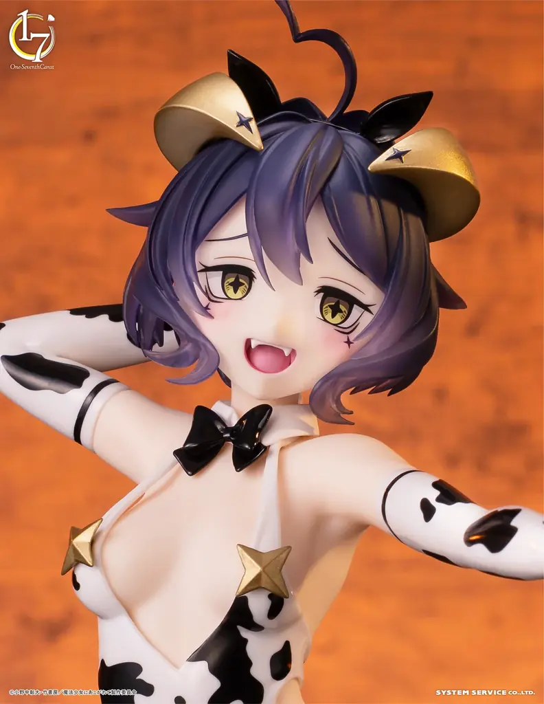 システムサービスのフィギュアブランド「One-Seventh Carat」からTVアニメ「魔法少女 にあこがれて」マジアベーゼ 悪の牛柄Ver.が2026年9月に登場！ 画像 3
