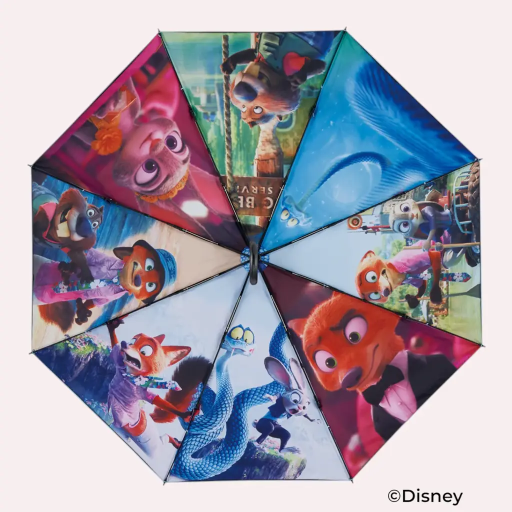 【Disney THE MARKET 2026 in ジェイアール京都伊勢丹】開くと映画のシーンが！『ズートピア2  』『リメンバー・ミー』『シュガー・ラッシュ』の折りたたみ傘を9/16（水）先行販売 画像 6