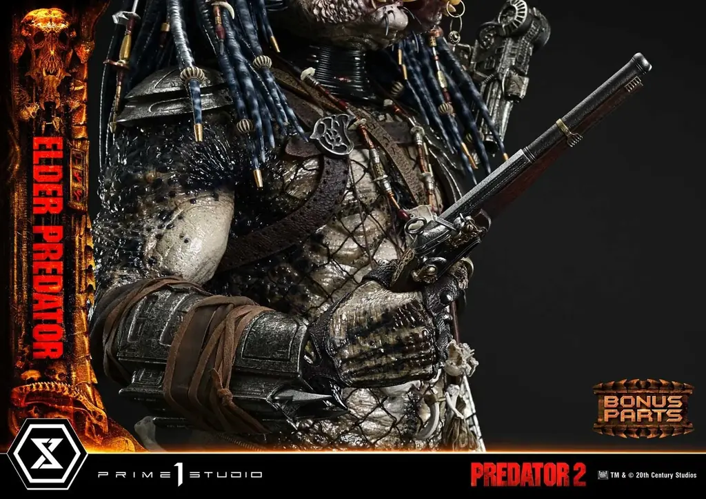 映画『プレデター2』から、「エルダープレデター」の1/3スケールスタチューが登場 画像 16