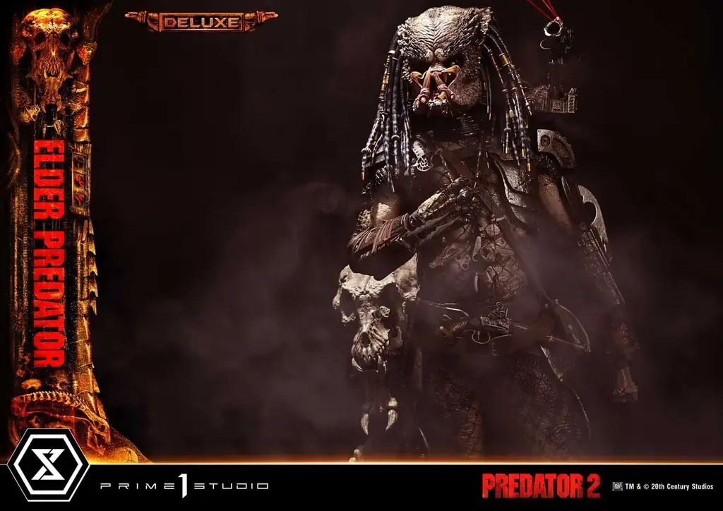 映画『プレデター2』から、「エルダープレデター」の1/3スケールスタチューが登場 画像 2