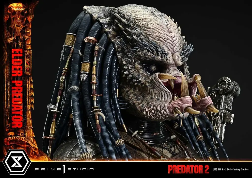 映画『プレデター2』から、「エルダープレデター」の1/3スケールスタチューが登場 画像 7