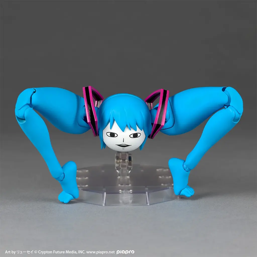 リューセイ氏のイラストから誕生した、ピアプロ公認派生キャラ「シテヤンヨ」がアクショ ンフィギュアに！？ 画像 2