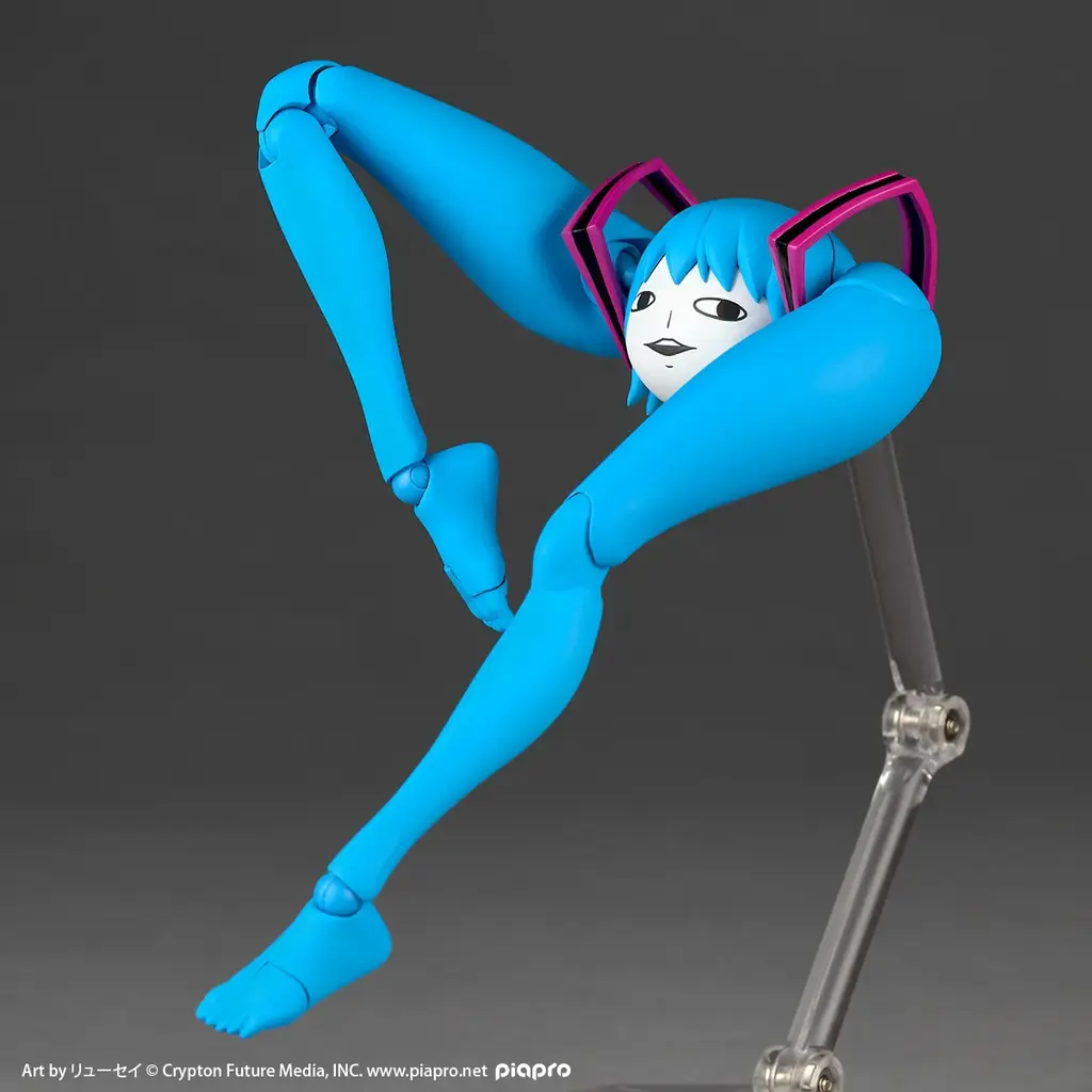 リューセイ氏のイラストから誕生した、ピアプロ公認派生キャラ「シテヤンヨ」がアクショ ンフィギュアに！？ 画像 5