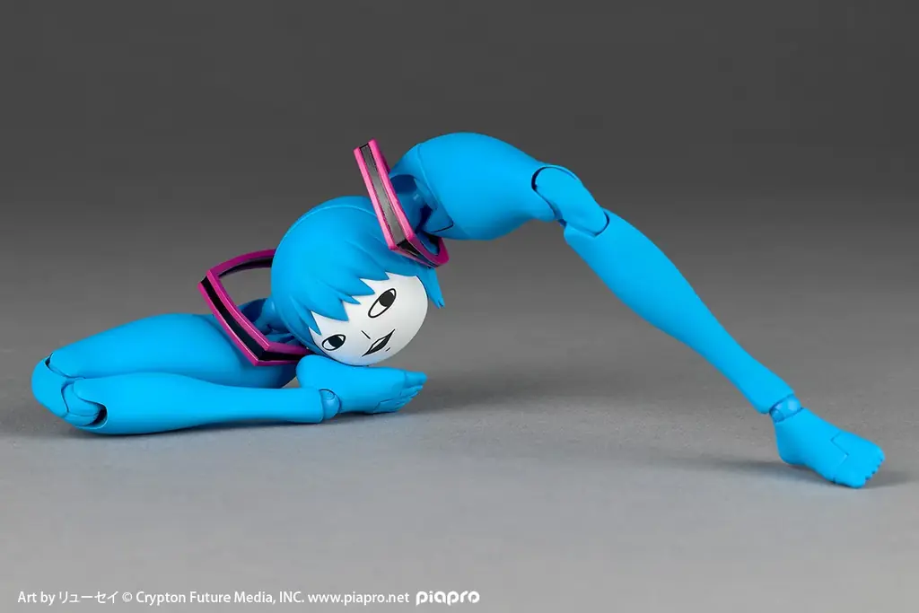 リューセイ氏のイラストから誕生した、ピアプロ公認派生キャラ「シテヤンヨ」がアクショ ンフィギュアに！？ 画像 8