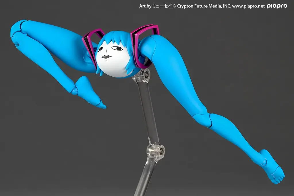 リューセイ氏のイラストから誕生した、ピアプロ公認派生キャラ「シテヤンヨ」がアクショ ンフィギュアに！？ 画像 9
