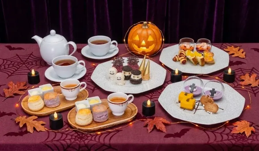 【都ホテル 四日市】秋の味覚と甘い魔法に包まれるひととき　アフタヌーンティ ー『ハロウィーン』を販売 画像 2