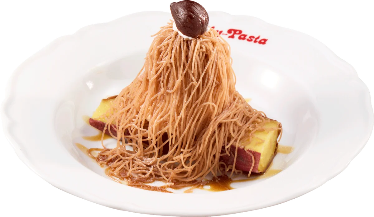 【ジョリーパスタ】イタリア栗を使用したマロンペースト×熟成さつまいものドルチェが登場！ジョリーパスタが「しぼりたてモンブランフェア」を開催！ 画像 2