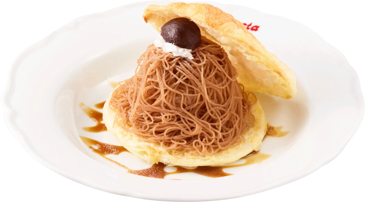 【ジョリーパスタ】イタリア栗を使用したマロンペースト×熟成さつまいものドルチェが登場！ジョリーパスタが「しぼりたてモンブランフェア」を開催！ 画像 3