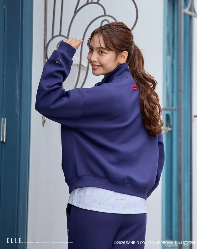 ハローキティ× ELLE SPORT コラボレーションアパレルが登場、 全国取扱店  にて順次販売中 画像 4