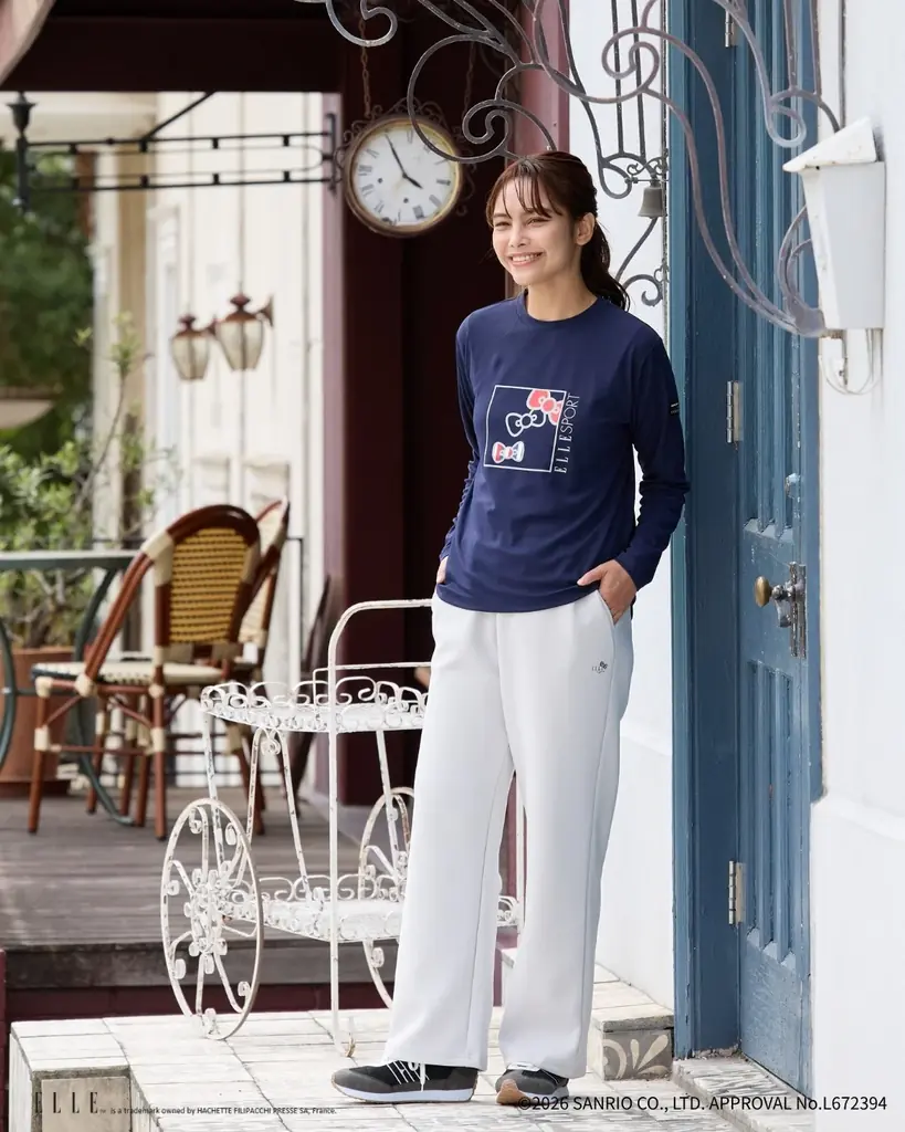 ハローキティ× ELLE SPORT コラボレーションアパレルが登場、 全国取扱店  にて順次販売中 画像 5