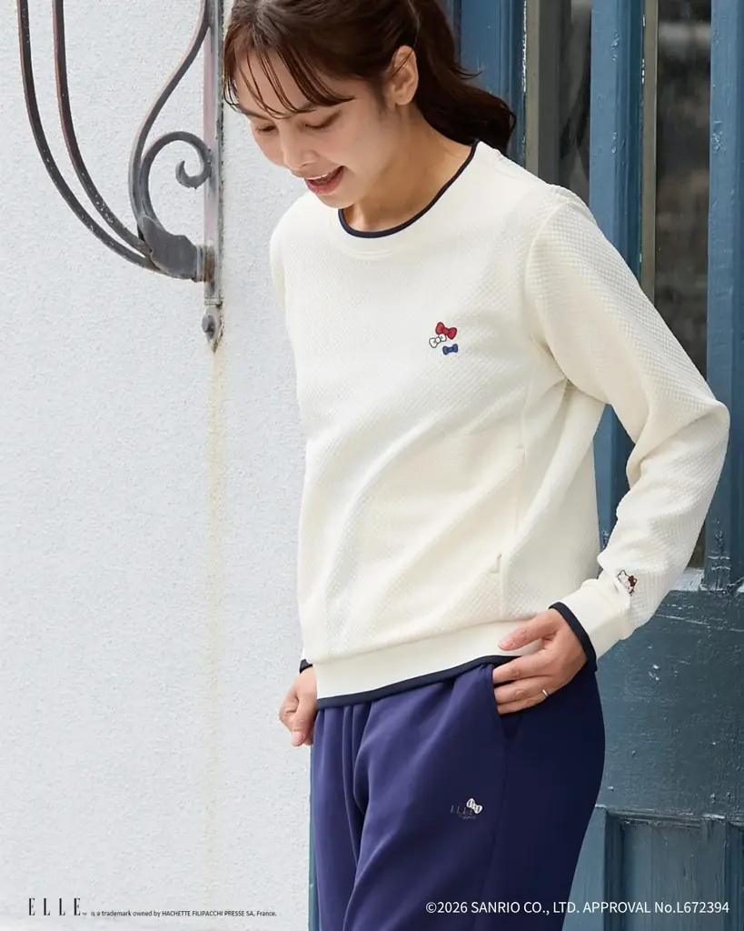ハローキティ× ELLE SPORT コラボレーションアパレルが登場、 全国取扱店  にて順次販売中 画像 7