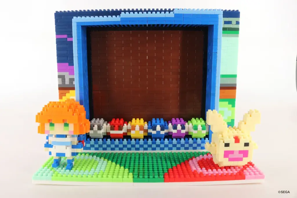 35周年を迎える『ぷよぷよ』とミタクルブロックがコラボ！アルル、カーバンクルたち8キャラクターや「ぷよ」がドット絵調のブロックフィギュアになって登場。 画像 7