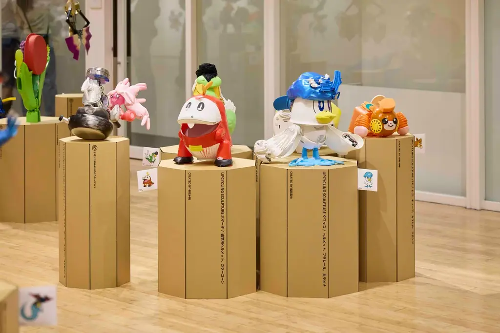 多摩美術大学の学生が身の周りのさまざまなモノから作りだしたポケモンたちを東京ミッドタウン八重洲に展示「ポケモンと考える アート・環境教育展 in 八重洲」 画像 5