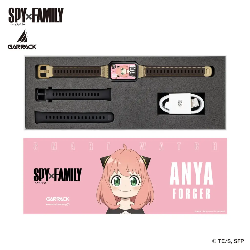 GARRACKからTVアニメ『SPY×FAMILY』のスマートウォッチが登場。ロイド、アーニャ、ヨル、ボンドをイメージした4モデルを、9月11日(金)に予約開始、9月30日(水)に一般発売します。 画像 17