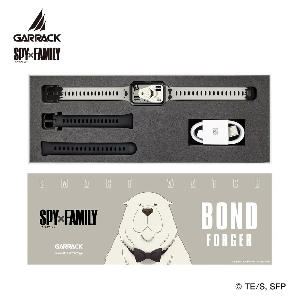 GARRACKからTVアニメ『SPY×FAMILY』のスマートウォッチが登場。ロイド、アーニャ、ヨル、ボンドをイメージした4モデルを、9月11日(金)に予約開始、9月30日(水)に一般発売します。 画像 19