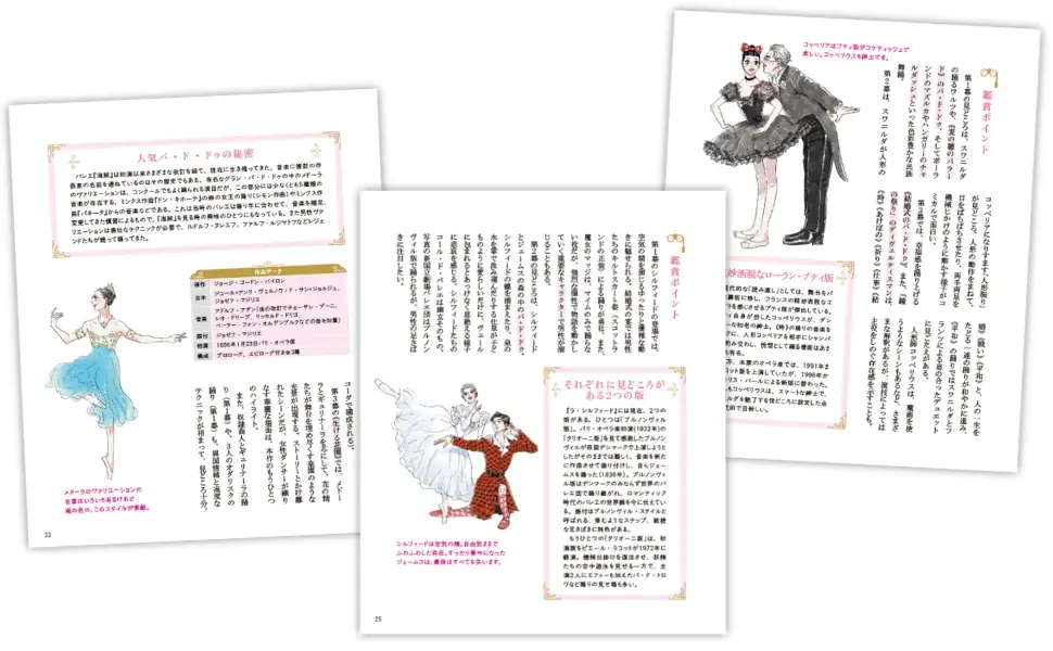 はじめて観るバレエをもっと楽しく、何度か観たバレエをより深く！ 名  作徹底ガイド『バレエStory30選　桜沢エリカと楽しむ名作の世界』9月16日発売 画像 4