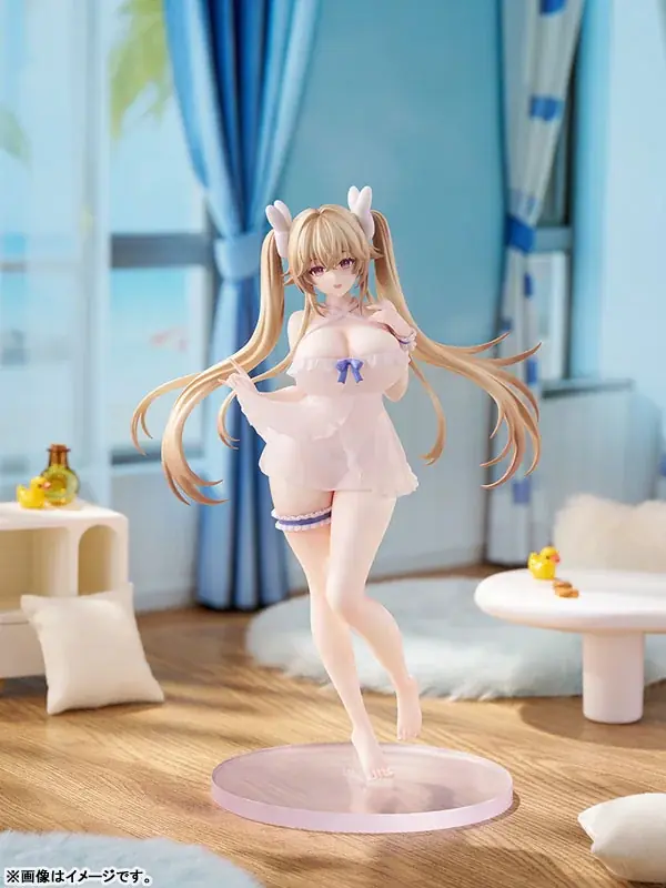 『アズールレーン』より、「アンカレッジ 交流宿舎ver.」のフィギュアが登場。あみあみにて予約受付中。 画像 4