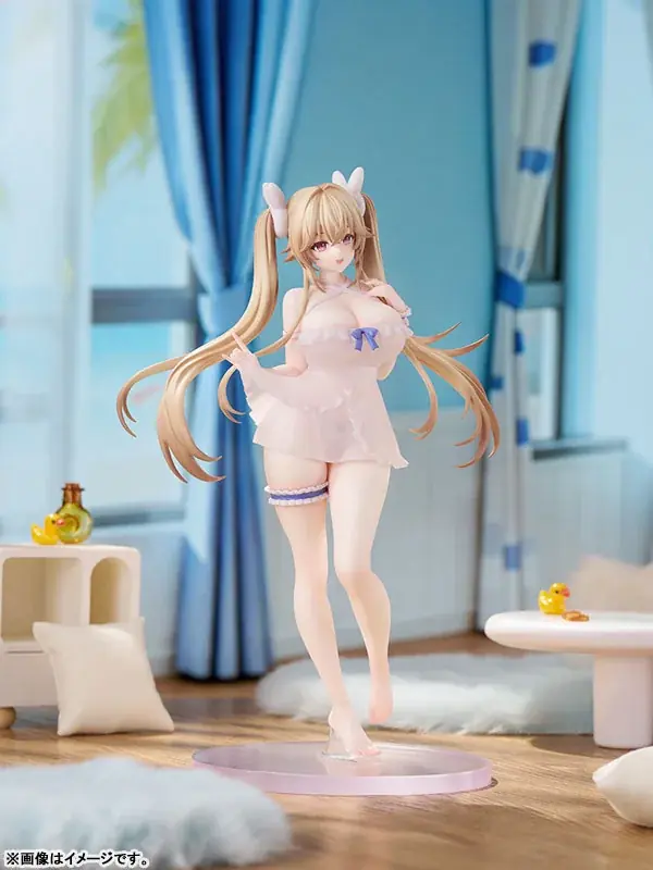 『アズールレーン』より、「アンカレッジ 交流宿舎ver.」のフィギュアが登場。あみあみにて予約受付中。 画像 5