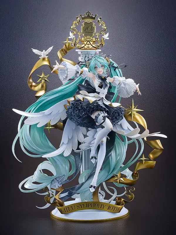 『キャラクター・ボーカル・シリーズ01 初音ミク』より、「初音ミクシンフォニー 10th Anniversary Ver.」のフィギュアが登場。あみあみにて予約受付中。 画像 8
