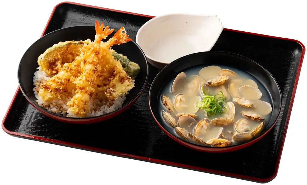 【9/17～期間限定！】資さんうどんで長年愛され続けている“貝汁”のメニュー拡充！「特盛サイズの貝汁」のほか、「海老天丼貝汁セット」「海老天盛り貝汁定食」が新登場！ 画像 5