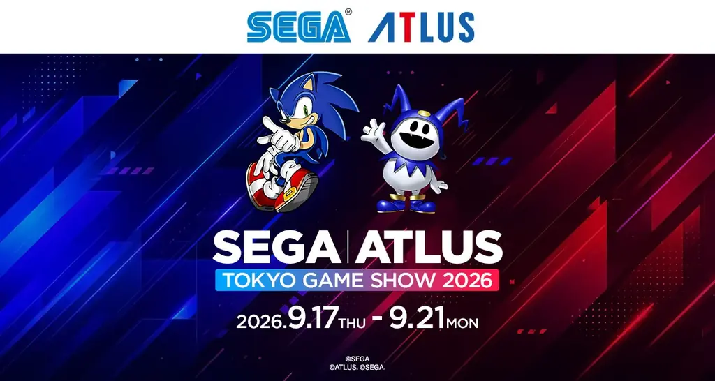 16タイトル・27種の多彩なステージを毎日配信！「東京ゲームショウ2026」セガ／アトラスブース 　ステージイベント・配信情報公開 画像 1