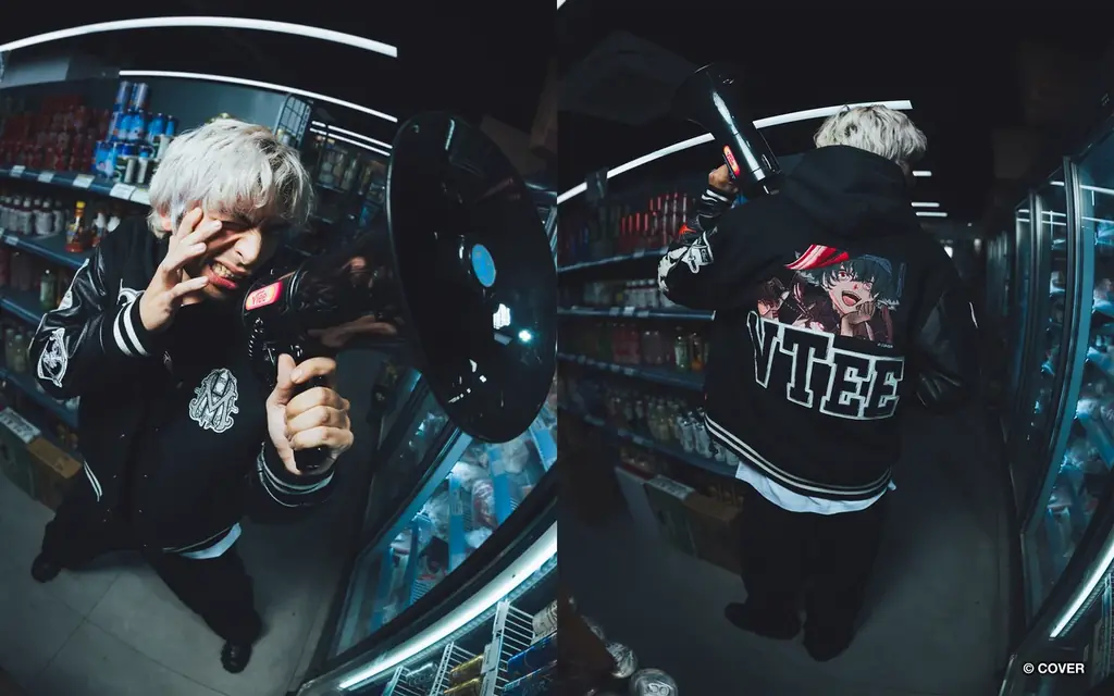 VTee × 宝鐘マリン、”Dead Ma’am’s Chest”VARSITY JACKETを9月12日より受注販売開始 画像 1