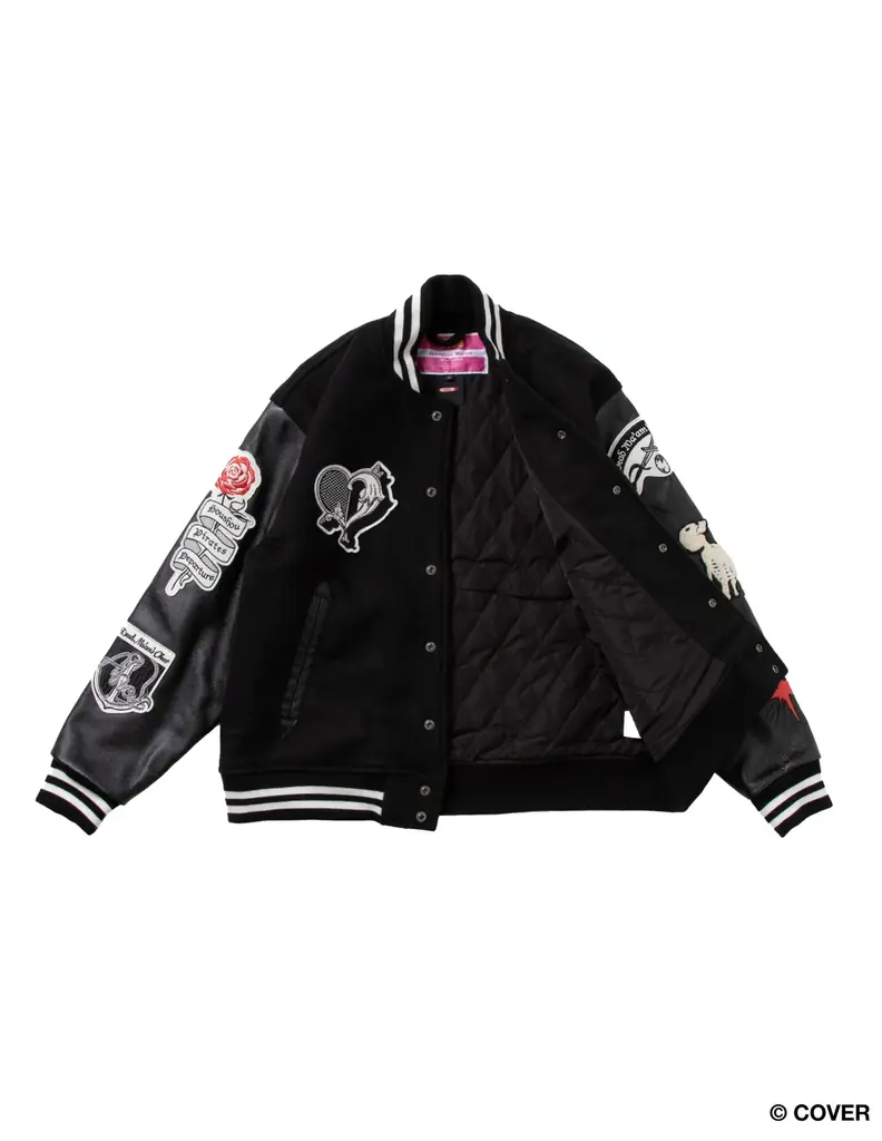VTee × 宝鐘マリン、”Dead Ma’am’s Chest”VARSITY JACKETを9月12日より受注販売開始 画像 4